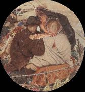 Ford Madox Brown The Last of England oil on canvas